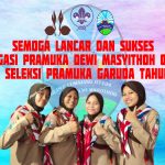 Delegasi Pramuka Gudep Dewi  Masyithoh 07-104 Dalam Seleksi Pramuka Garuda 2020 Kwarcab Lumajang
