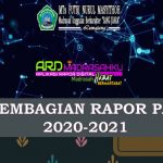 Pembagian Rapor PAS 2020-2021 MTs Putri Nurul Masyithoh