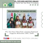 PPDB 2022-2023 MTs Putri Nurul Masyithoh Lumajang